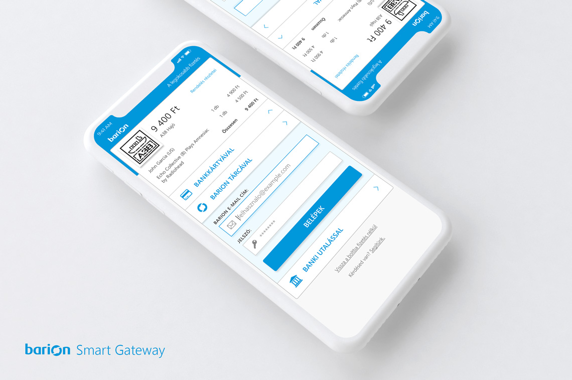 Barion Smart Gateway online payment - DigitalSkin Design