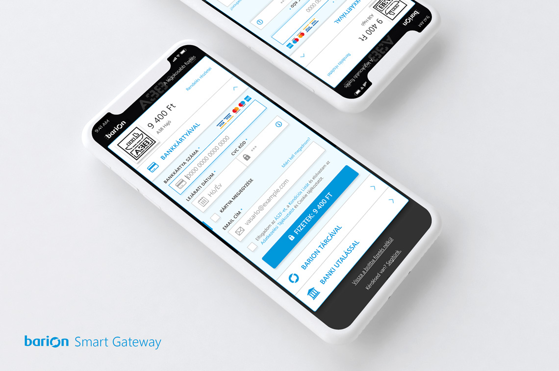 Barion Smart Gateway online payment - DigitalSkin Design
